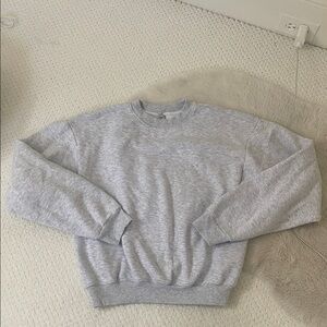 SKIMS Light Gray Women's Sweatshirt